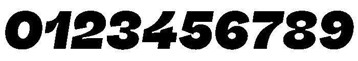 Fazer MasterTrial HeavyItalic Font OTHER CHARS