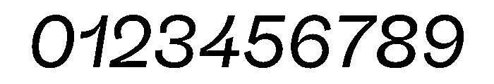 Fazer MasterTrial Italic Font OTHER CHARS