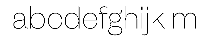 Fazer MasterTrial Thin FONT