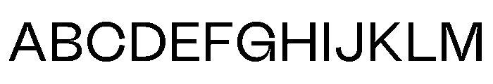 Fazer Regular Font UPPERCASE