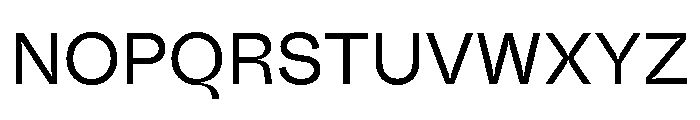 Fazer Regular Font UPPERCASE