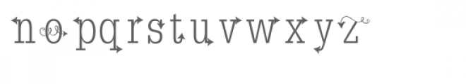 fancy arrow font Font LOWERCASE