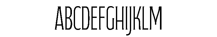 Fabiola Capitals Thin FONT