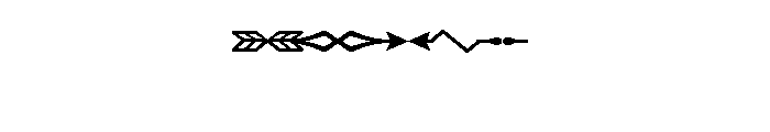 Fairwater Design Elements Arrows Font OTHER CHARS