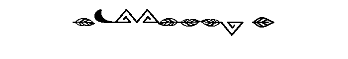Fairwater Design Elements Endings Font OTHER CHARS