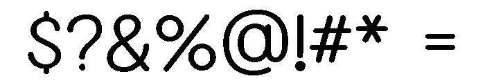 Fairwater Sans Bold Font OTHER CHARS