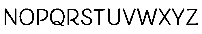 Fairwater Sans Bold Font LOWERCASE