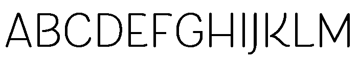 Fairwater Sans Regular Font UPPERCASE