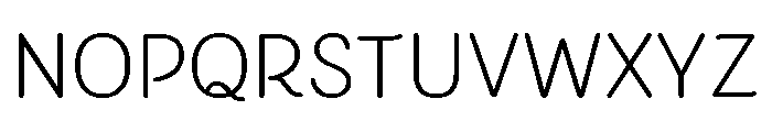Fairwater Sans Regular Font UPPERCASE