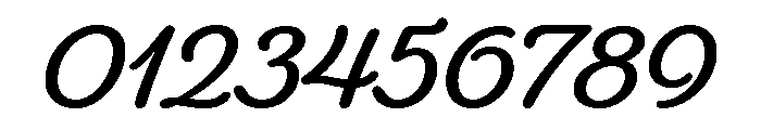 Fairwater Script Bold Font OTHER CHARS