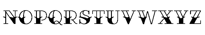 Fairwater Serif Sailor Font LOWERCASE