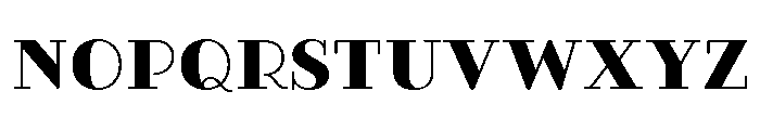 Fairwater Serif Solid Font LOWERCASE