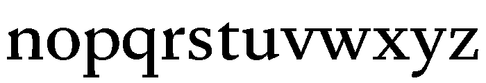 Falconer Display Bold Font LOWERCASE