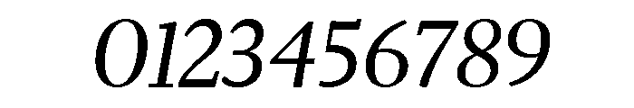 Falconer Display Regular Italic Font OTHER CHARS