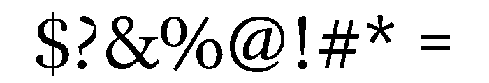 Falconer Display Regular Font OTHER CHARS