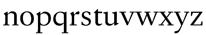 Falconer Display Regular Font LOWERCASE