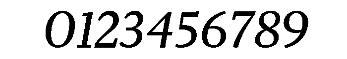 Falconer Text Regular Italic Font OTHER CHARS