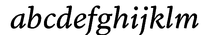 Falconer Text Regular Italic FONT