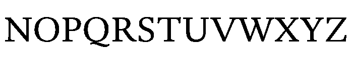 Falconer Text Regular Font UPPERCASE