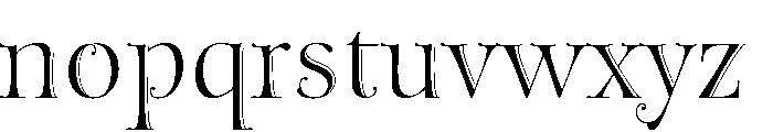Fantasy Regular Font LOWERCASE