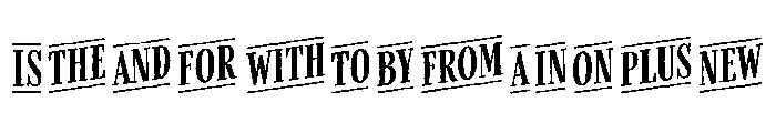 Farmhand Regular Extras Font UPPERCASE