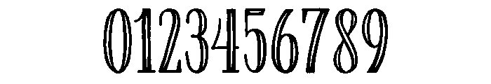Farmhand Regular Inline Font OTHER CHARS