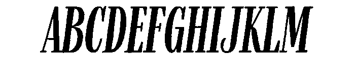 Farmhand Regular Italic Font UPPERCASE