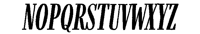 Farmhand Regular Italic Font UPPERCASE
