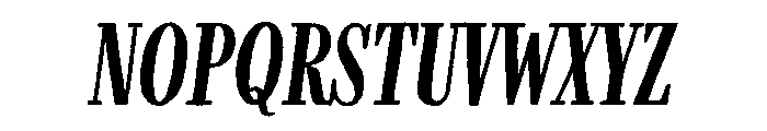 Farmhand Regular Italic Font LOWERCASE