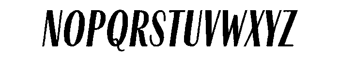 Farmhand Sans Regular Italic Font LOWERCASE