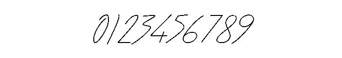 Fastpen 1 Mm Font OTHER CHARS