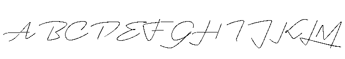 Fastpen 1 Mm Font UPPERCASE