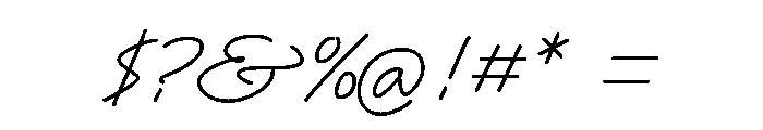 Fastpen 2 Mm Font OTHER CHARS
