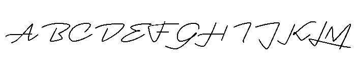 Fastpen 2 Mm Font UPPERCASE