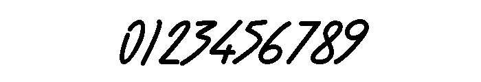 Fastpen 4 Mm Font OTHER CHARS
