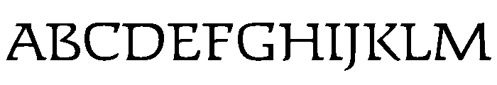 Faust Light Small Caps Font UPPERCASE