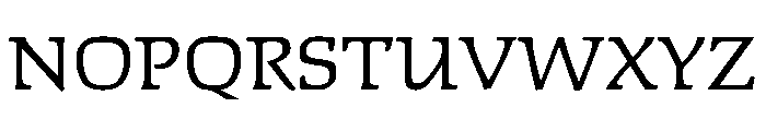 Faust Light Small Caps Font UPPERCASE