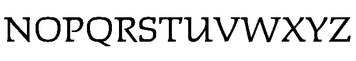 Faust Light Font UPPERCASE
