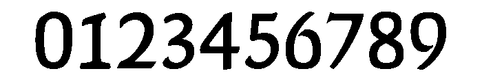 Faust Medium Font OTHER CHARS