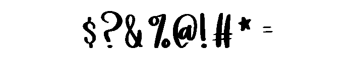 FB-FancyCorgi Font OTHER CHARS