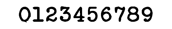FB Remington Font OTHER CHARS