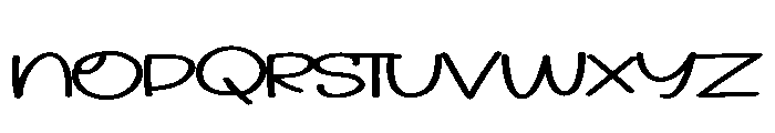 FBMightySpiky Font UPPERCASE