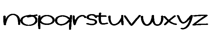 FBMightySpiky Font LOWERCASE