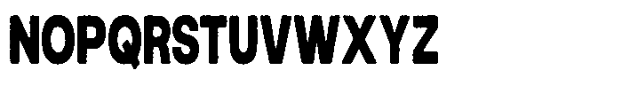 FBS Funegral Compressed Font UPPERCASE