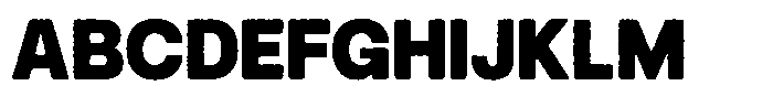 FBS Funegral Normal Font UPPERCASE