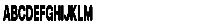 FBS Funegral Squeezed Font UPPERCASE