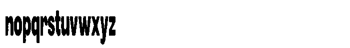 FBS Funegral Super Squeezed Font LOWERCASE