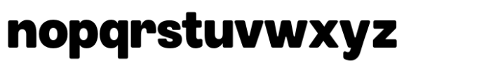 FBS Poffen Rounded Font LOWERCASE