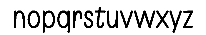 FCFilterEngraved Cap1shft0slnt0wdth100wght400 Instance Font LOWERCASE