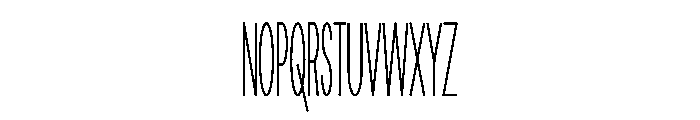 FCFilterEngraved Cap1shft0slnt0wdth30wght0 Instance Font UPPERCASE